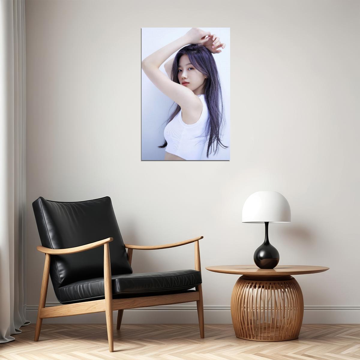 LE SSERAFIM Kazuha Debut Photo Poster K-Pop  Aesthetic K-pop Female Girl Group Korean Fashion Idol Wall Art Print