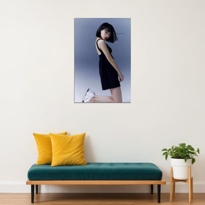 LE SSERAFIM Kim Chaewon Debut Photo Poster K-Pop  Aesthetic K-pop Female Girl Group Korean Fashion Idol Wall Art Print