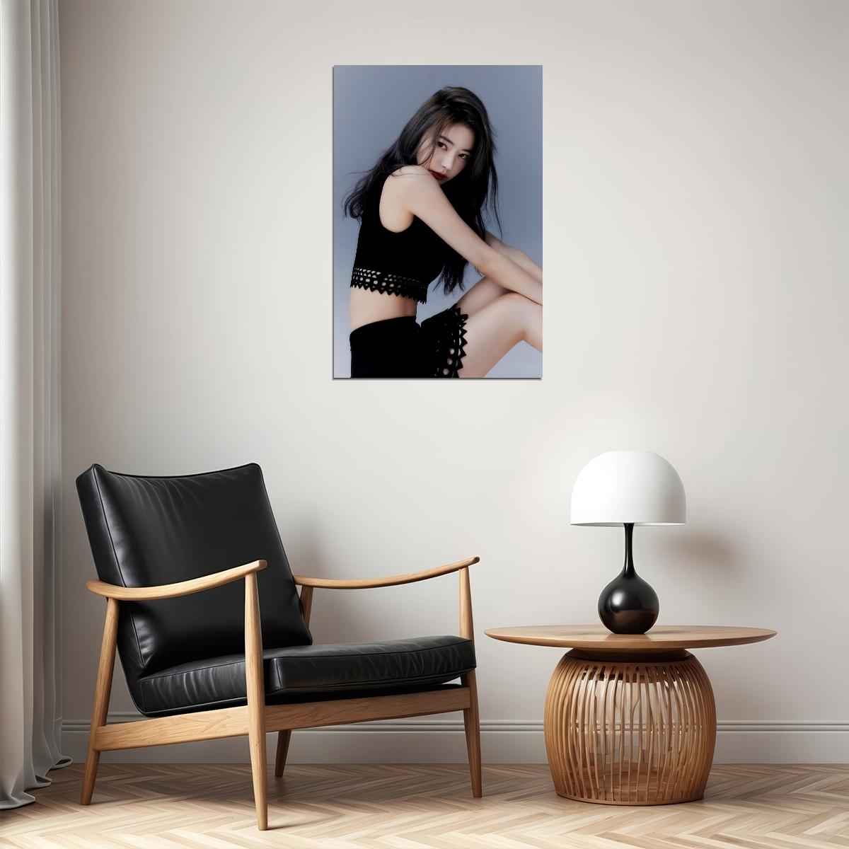 LE SSERAFIM Miyawaki Sakura Debut Photo Poster K-Pop  Aesthetic K-pop Female Girl Group Korean Fashion Idol Wall Art Print