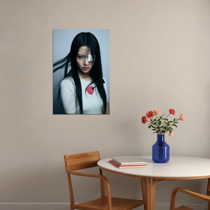 LE SSERAFIM Huh Yunjin UNFORGIVEN Concept Photo Poster K-Pop  Aesthetic K-pop Female Girl Group Korean Fashion Idol Wall Art Print