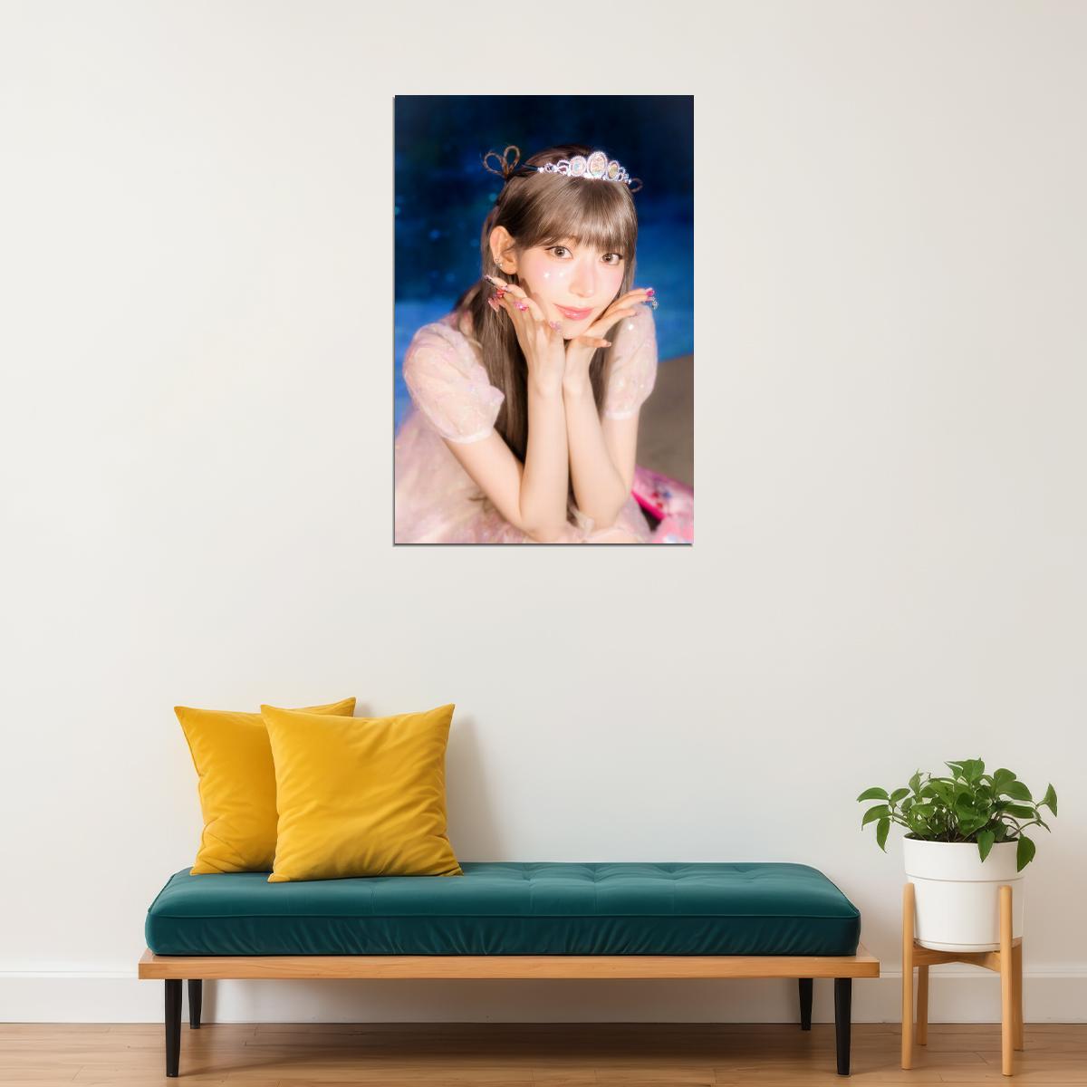 LE SSERAFIM Sakura CRAZY Album Concept Photo Music Poster K-Pop  Aesthetic K-pop Female Girl Group Korean Fashion Idol Wall Art Print