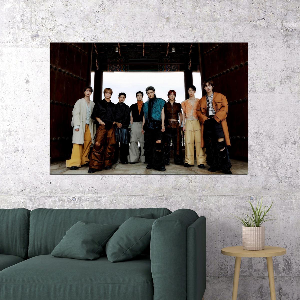 Poster - NCT 127 Fact Check Album Group Photo Kpop Boy Band Poster