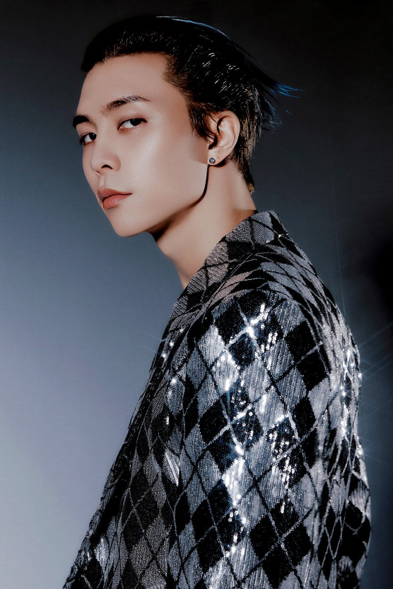 NCT 127 Johnny Kpop Boy Band Poster Fact Check MV Teaser Photo Kpop Photocard Collectible Viral Cyberpunk Fashion Photocard Style Wall Art