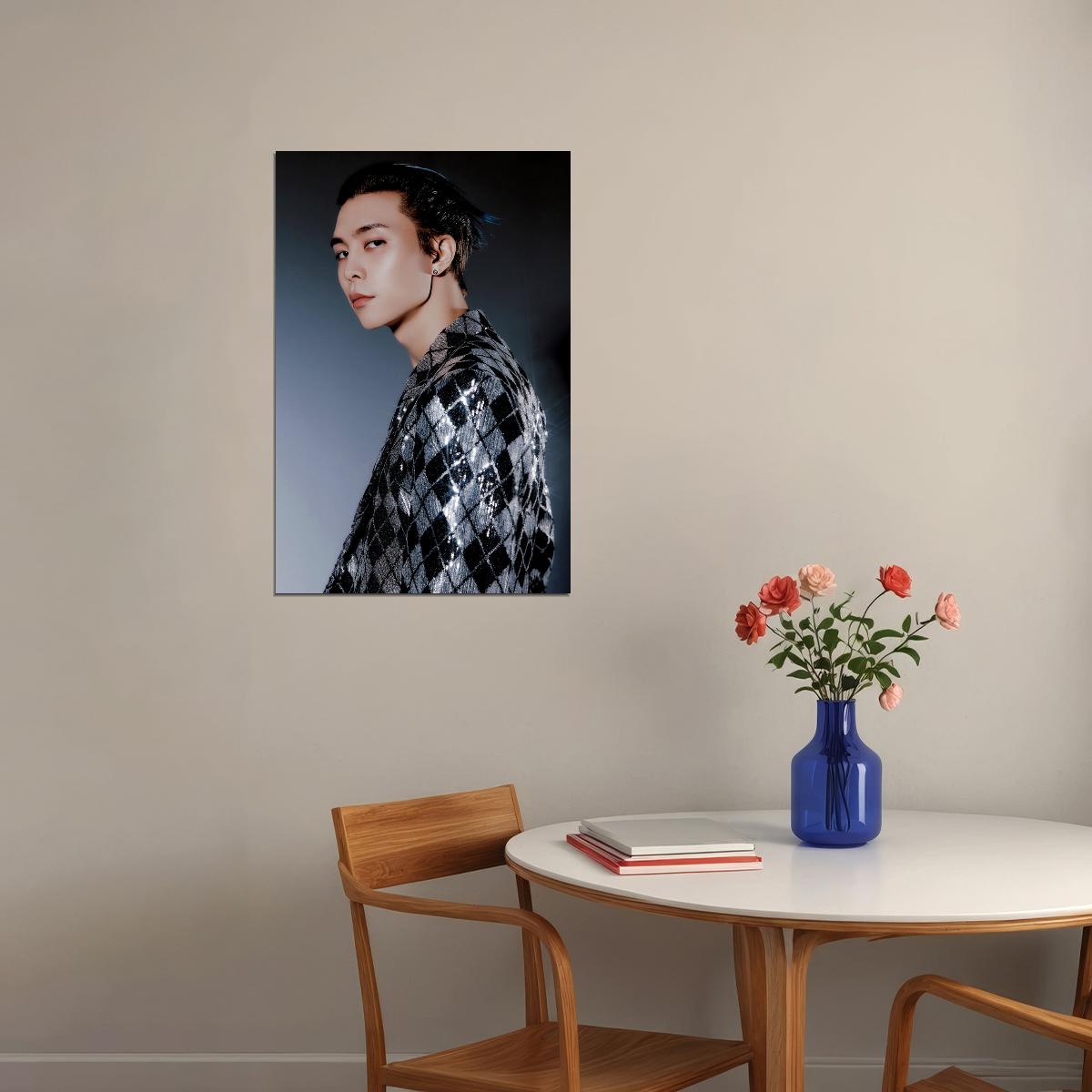 NCT 127 Johnny Kpop Boy Band Poster Fact Check MV Teaser Photo Kpop Photocard Collectible Viral Cyberpunk Fashion Photocard Style Wall Art