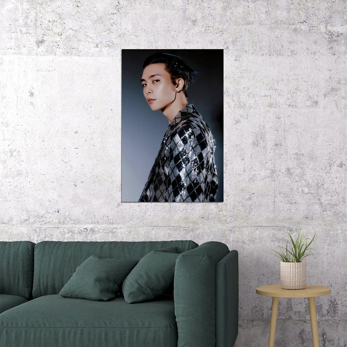 NCT 127 Johnny Kpop Boy Band Poster Fact Check MV Teaser Photo Kpop Photocard Collectible Viral Cyberpunk Fashion Photocard Style Wall Art