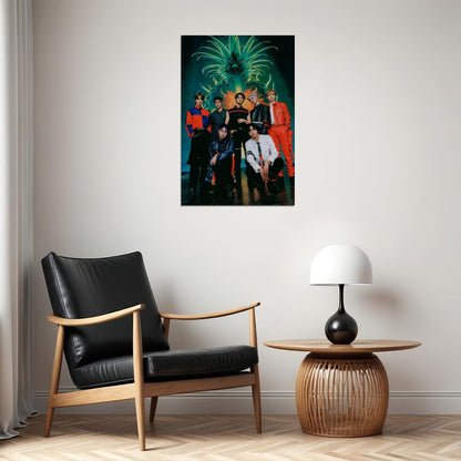 NCT Dream Iconic Group Teaser Poster Kpop Boy Band Photo in Y2K Aesthetic Photocard Collectible Style Trendy Wall Art for Kpop Fans