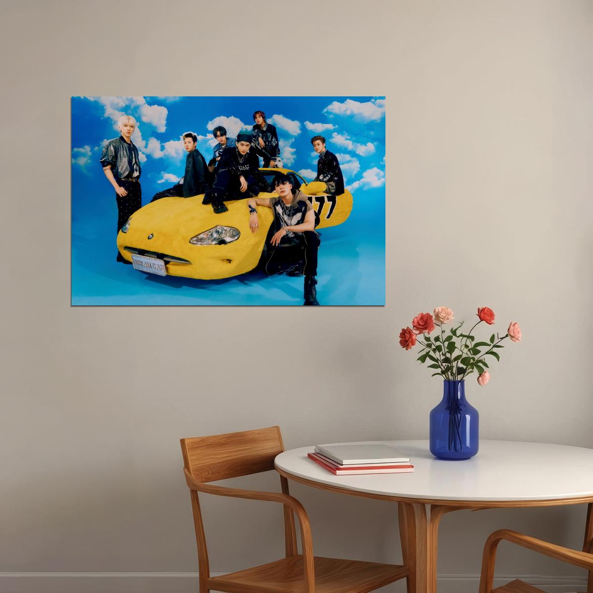 NCT Dream Kpop Boy Band Poster Collectible Group Concept Photo Trendy Summer Vibes Aesthetic Wall Art Photocard Style Decor