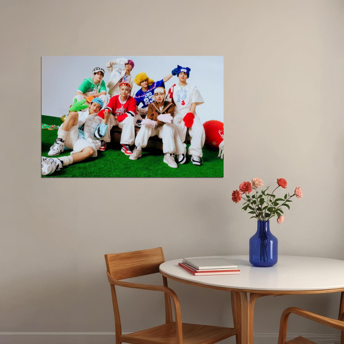 NCT Dream Kpop Poster Iconic Retro Streetwear Aesthetic Group Teaser Photo Photocard Style Collectible Wall Art for Kpop Fans