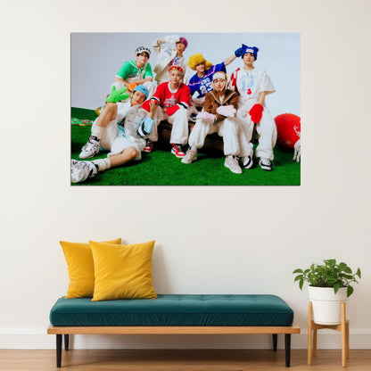 NCT Dream Kpop Poster Iconic Retro Streetwear Aesthetic Group Teaser Photo Photocard Style Collectible Wall Art for Kpop Fans