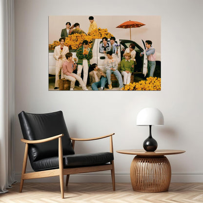 Seventeen Your Choice Photo Music Poster KPop Aesthetic Kpop Male Boys Group Boy Band Trendy Photocard Style Wall Decor for Kpop Fans