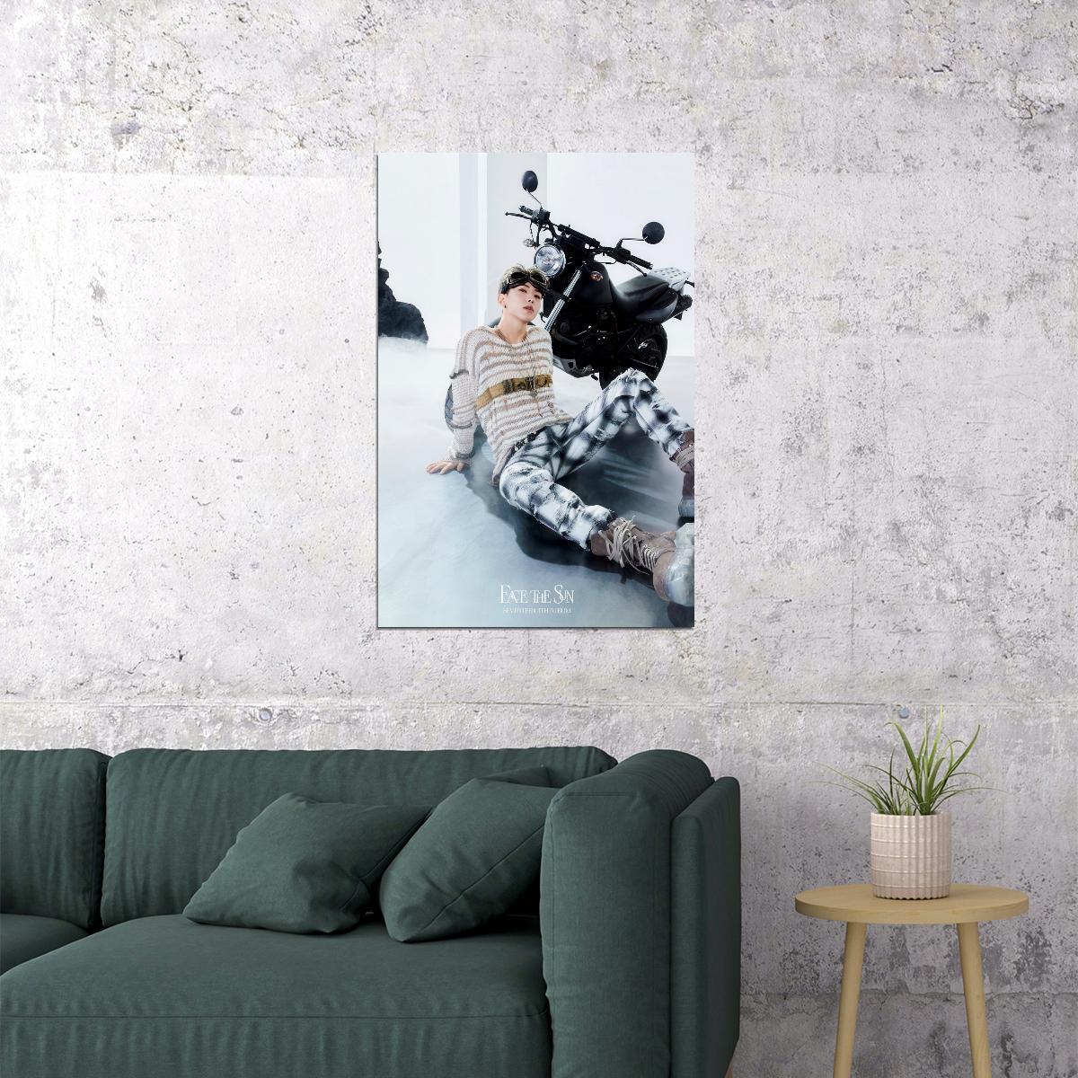 Poster - HOSHI SEVENTEEN FACE THE SUN Album Concept Photo Music