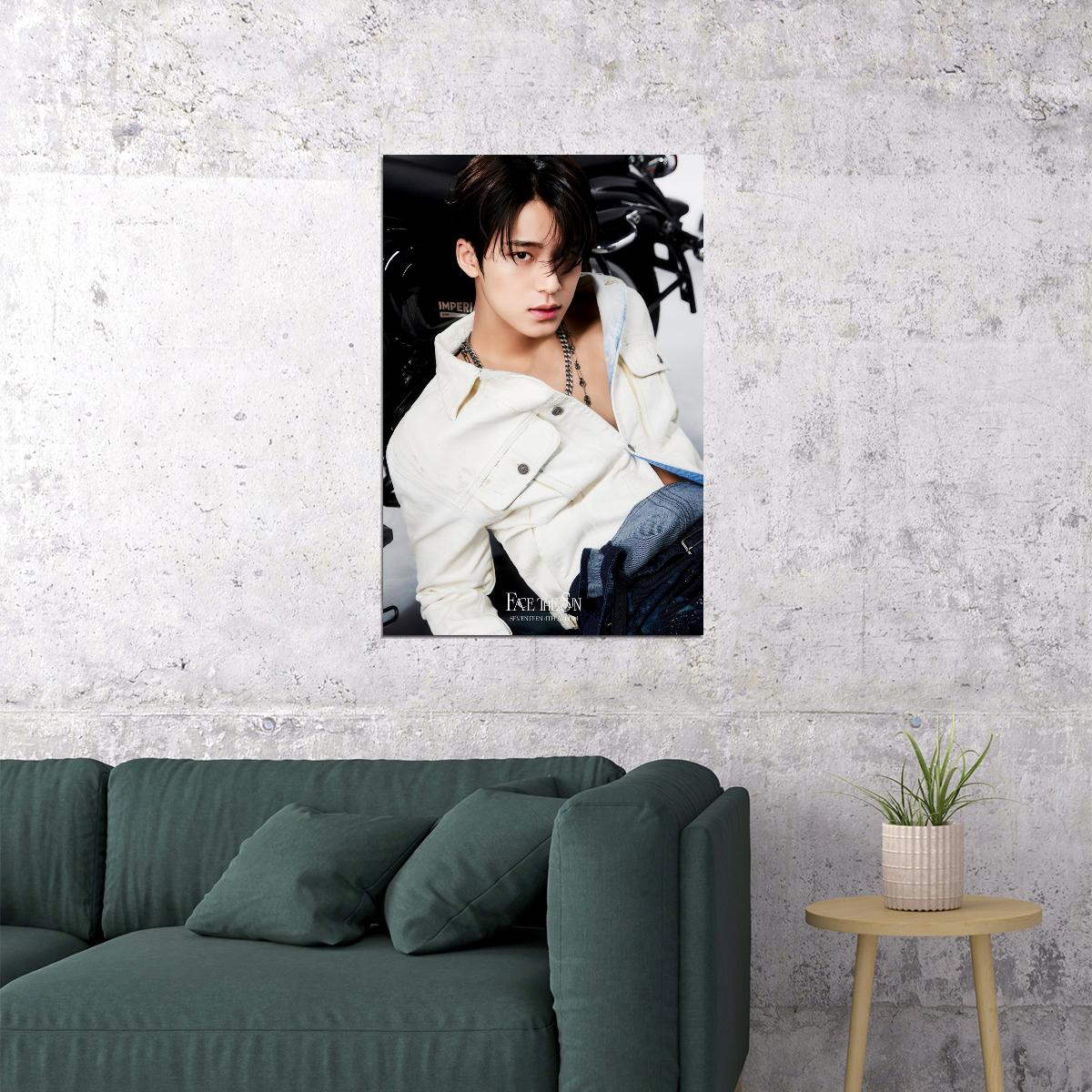 MINGYU SEVENTEEN FACE THE SUN Album Concept Photo Music Poster KPop Aesthetic Kpop Male Boys Group Boy Band