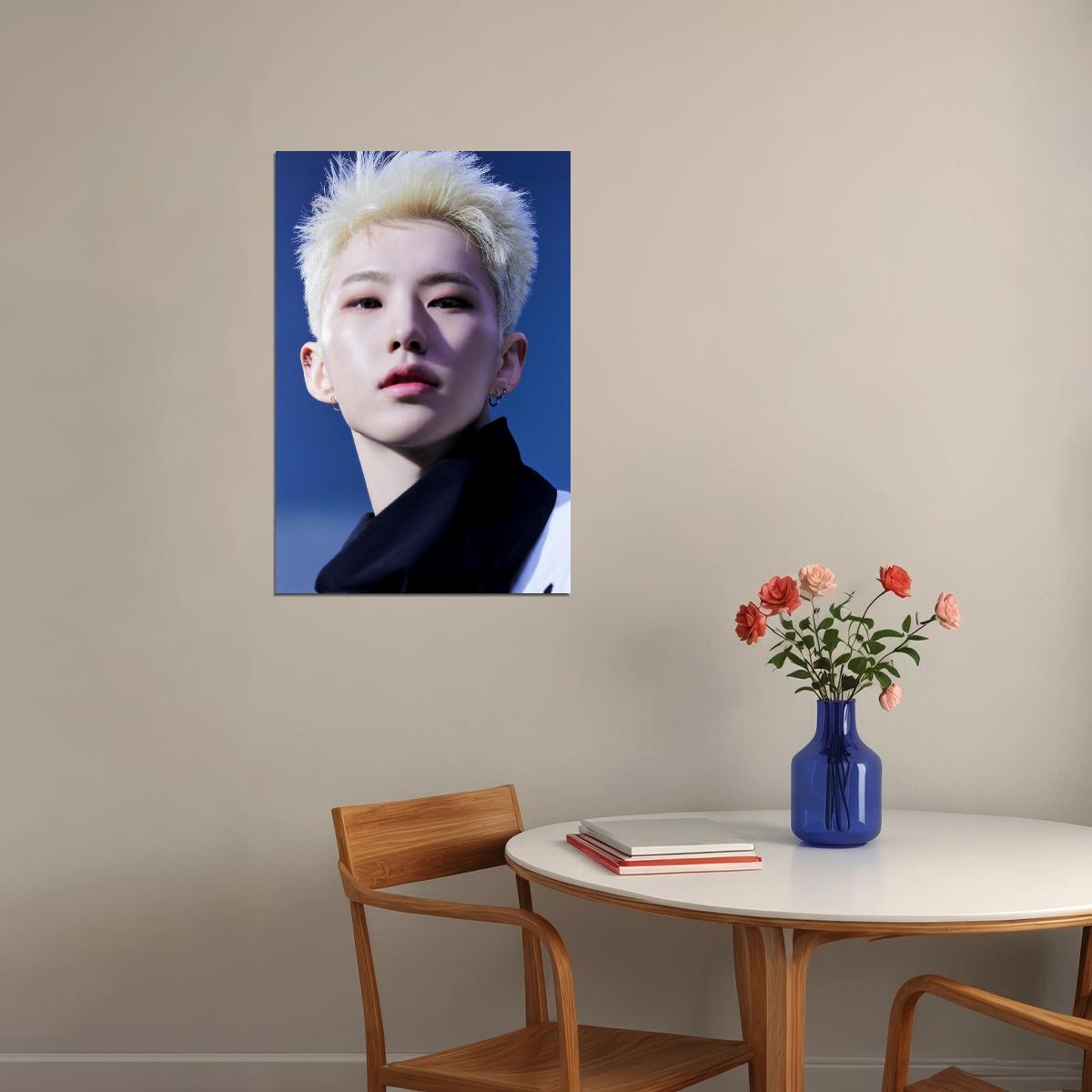 HOSHI Seventeen SECTOR 17 Concept Photo Music Poster KPop Aesthetic Kpop Male Boys Group Boy Band Trendy Photocard Style for Kpop Fans