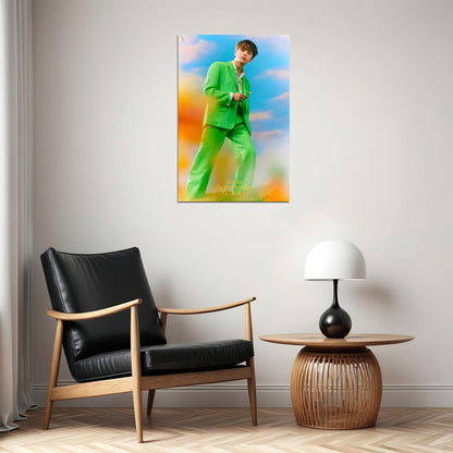 VERNON Seventeen SECTOR 17 Concept Photo Music Poster KPop Aesthetic Kpop Male Boys Group Boy Band Trendy Photocard Style for Kpop Fans - xonomax