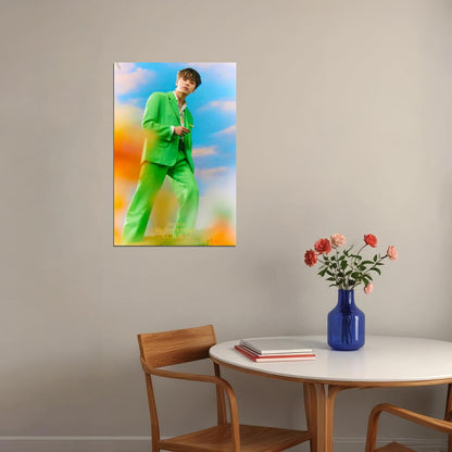 VERNON Seventeen SECTOR 17 Concept Photo Music Poster KPop Aesthetic Kpop Male Boys Group Boy Band Trendy Photocard Style for Kpop Fans - xonomax