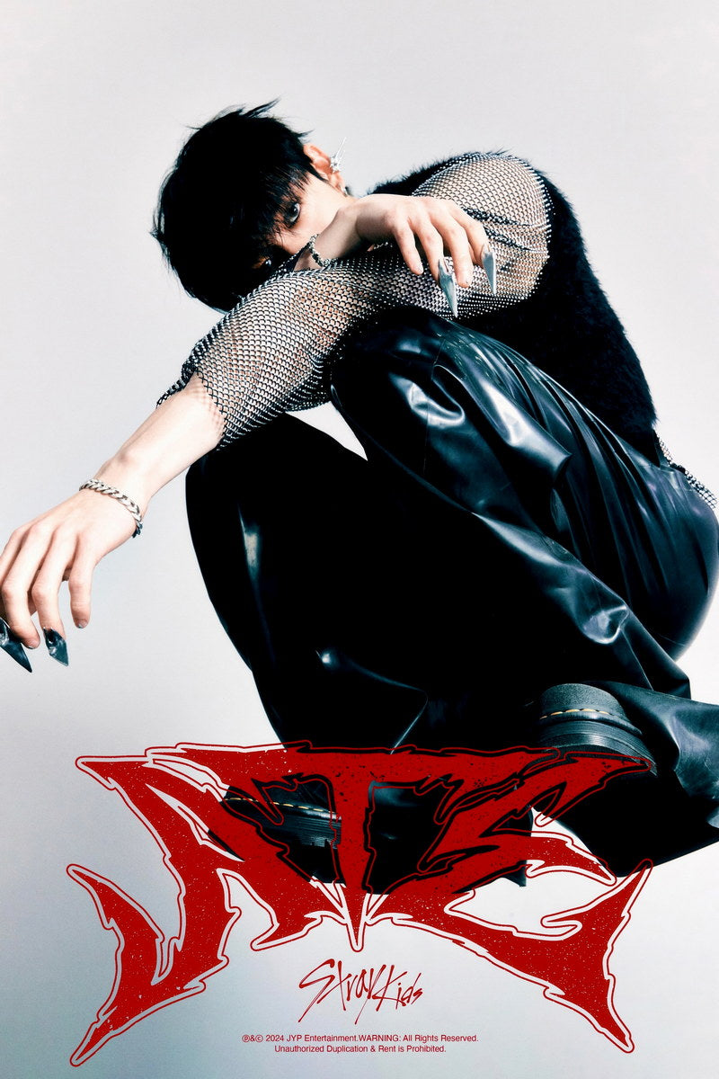 Stray Kids SKZ Bang Chan ATE Album Concept Photo Kpop Boy Band Music Poster Cyberpunk Fashion Photocard Collectible Wall Art Korean Idol Decor - xonomax