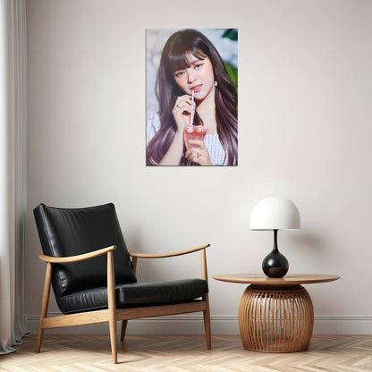 TWICE Jeongyeon Taste of Love Album Teaser Photo Kpop Poster Summer Wall Art Bar Decor Cafe Print Kpop Female Girl Group Korean Fashion Idol