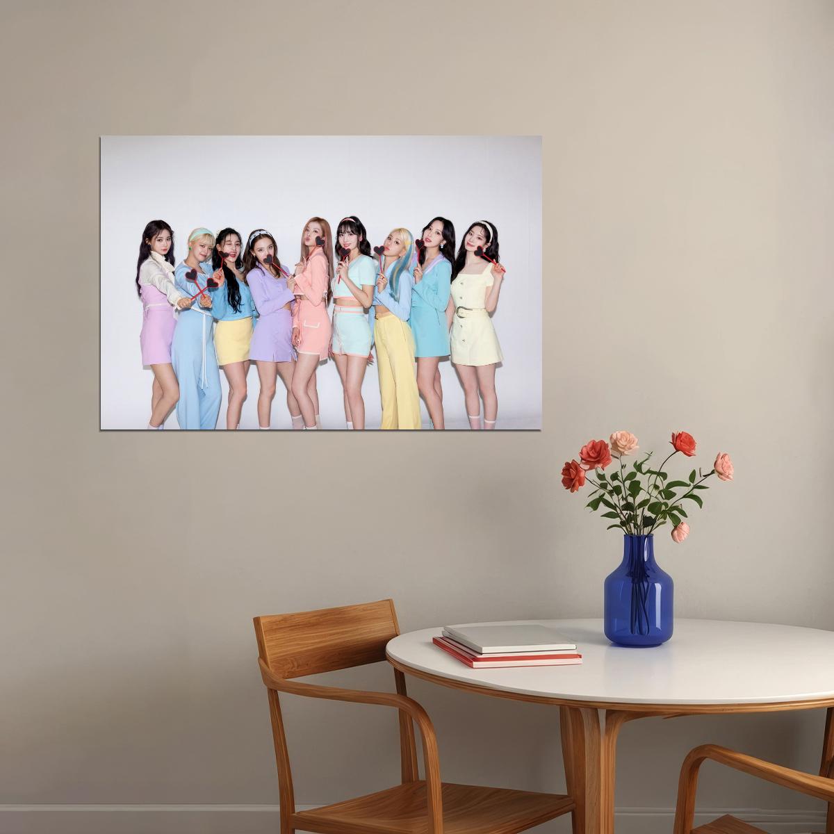 TWICE Formula Of Love Music Poster K-Pop Aesthetic Kpop Female Girl Group Korean Idol Wall Art Print