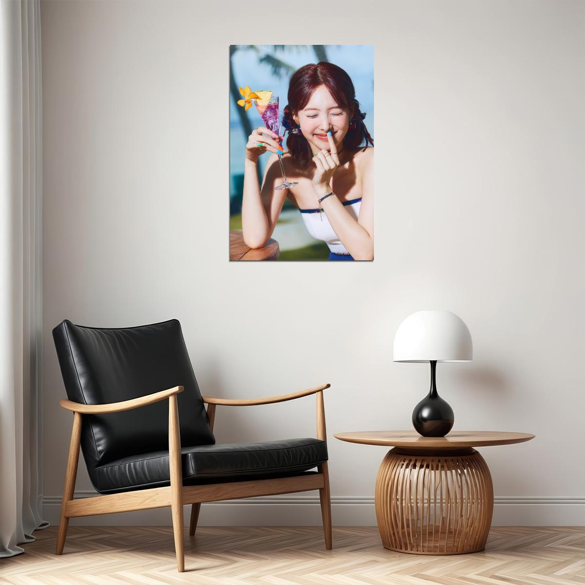 TWICE Nayeon Taste of Love Album Teaser Photo Kpop Poster Summer Wall Art Bar Decor Cafe Print Kpop Female Girl Group Korean Fashion Idol