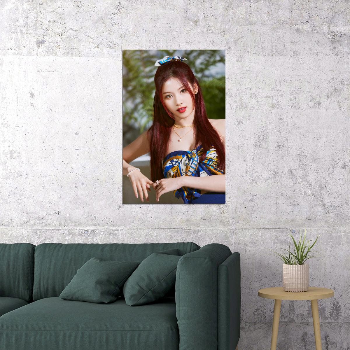 TWICE Sana Taste of Love Album Teaser Photo Kpop Poster Summer Wall Art Bar Decor Cafe Print Kpop Female Girl Group Korean Fashion Idol