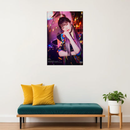 TWICE Jeongyeon Taste of Love Album Teaser Fallen Photo Kpop Poster Home Bar Wall Art Kpop Female Girl Group Korean Fashion Idol Bar Decor Cafe Print