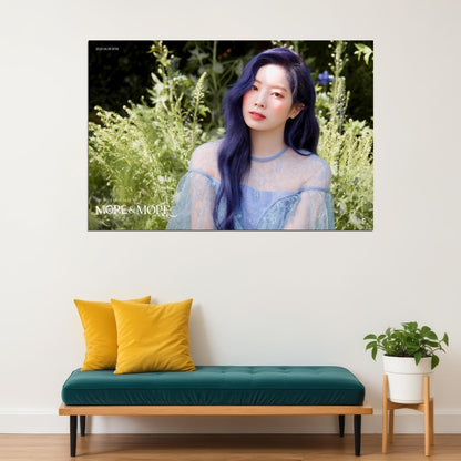 TWICE Dahyun MORE & MORE Album Concept Photo Poster Summer Wall Art Spring Garden Print Coquette Aesthetic Decor Female Girl Group Korean Fashion Idol