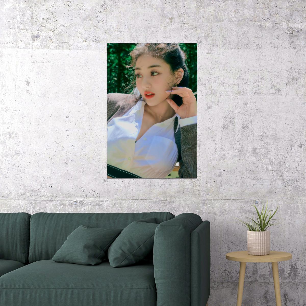 TWICE Jihyo BETWEEN 1&2 Album Concept Photo Summer Kpop Wall Art Y2k Retro Print Preppy Decor Aesthetic Kpop Wall Art Print For Living Room