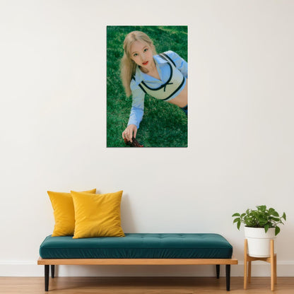 TWICE Nayeon BETWEEN 1&2 Album Concept Photo Summer Kpop Wall Art Y2k Retro Print Preppy Decor Aesthetic Kpop Wall Art Print For Living Room