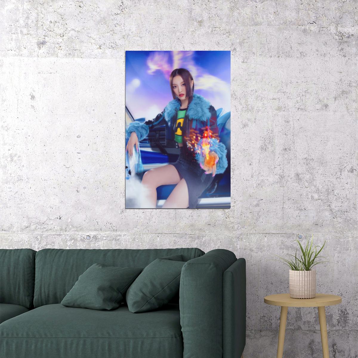 XG Chisa SHOOTING STAR Photo Y2k Kpop Poster McBling Aesthetic Japanese Idol Fashion Print Viral Kpop Girl Group Wall Art