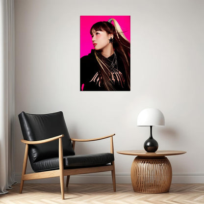 XG Juria SHOOTING STAR Photo K-pop Music Poster Y2K Neo Futurism Aesthetic Female Cyber Kpop Idol Fashion Print Trendy Kpop Girl Group Wall Art