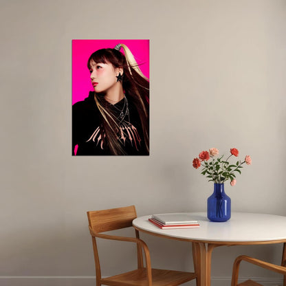 XG Juria SHOOTING STAR Photo K-pop Music Poster Y2K Neo Futurism Aesthetic Female Cyber Kpop Idol Fashion Print Trendy Kpop Girl Group Wall Art