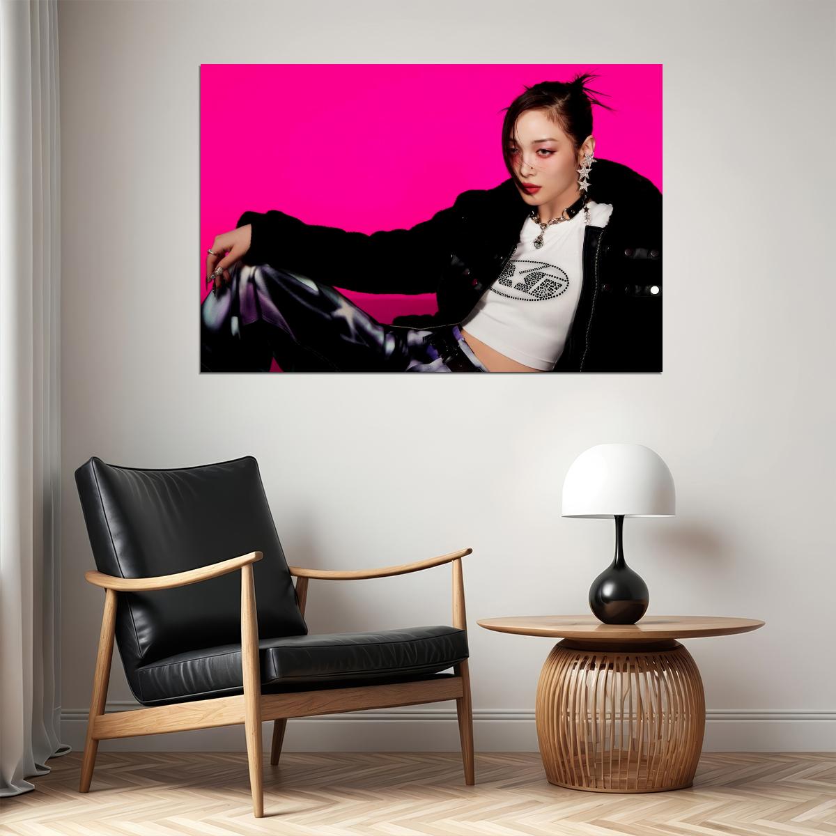 XG Jurin SHOOTING STAR Photo K-pop Music Poster Y2K Neo Futurism Aesthetic Female Cyber Kpop Idol Fashion Print Trendy Kpop Girl Group Wall Art - xonomax