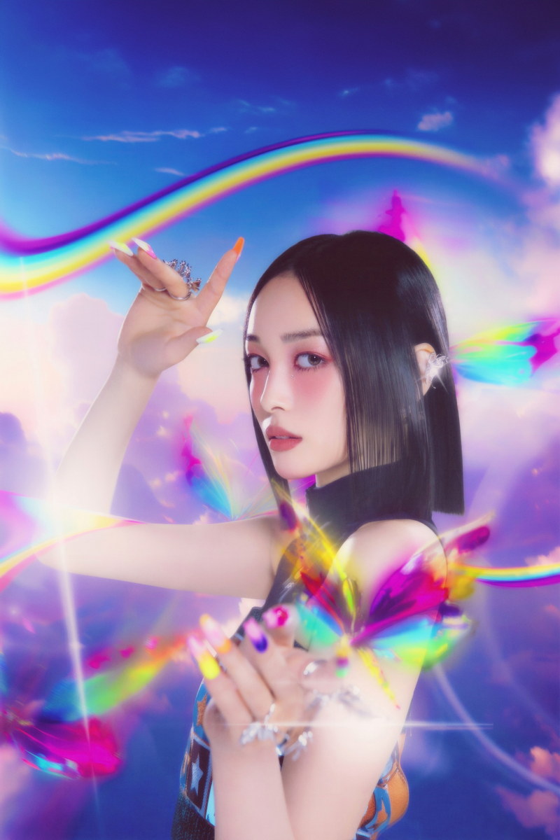 XG Jurin SHOOTING STAR Photo Y2k Kpop Poster McBling Aesthetic Japanese Idol Fashion Print Viral Kpop Girl Group Wall Art - xonomax