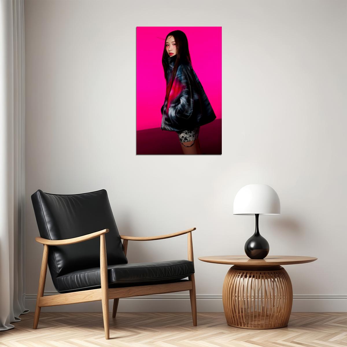 XG Maya SHOOTING STAR Photo K-pop Music Poster Y2K Neo Futurism Aesthetic Female Cyber Kpop Idol Fashion Print Trendy Kpop Girl Group Wall Art