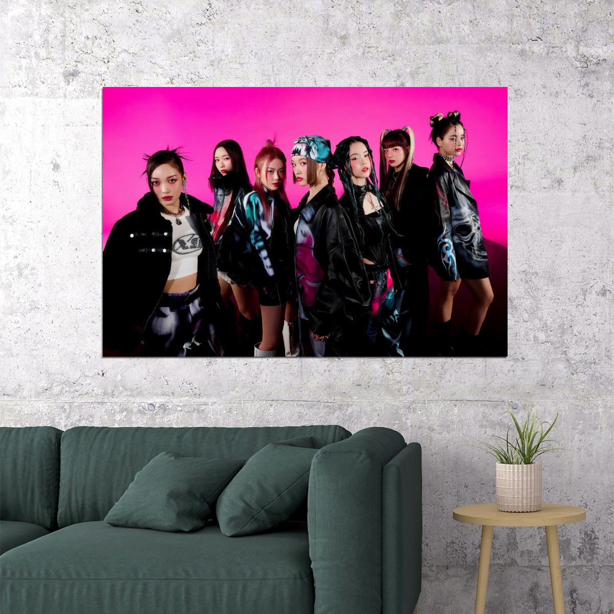 XG SHOOTING STAR Single Teaser Photo Y2k Kpop Poster McBling Aesthetic Jurin Chisa Hinata Harvey Juria Maya Cocona Group Photo - xonomax