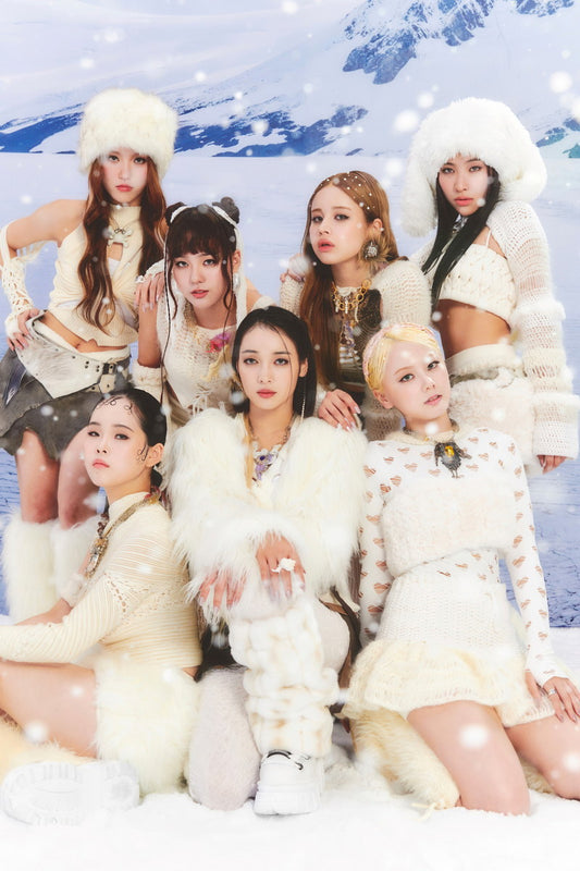 XG Group WINTER WITHOUT YOU Teaser Photo Music Poster K-Pop Aesthetic Japanese Female Girl Group Korean Fashion Idol Wall Art Print