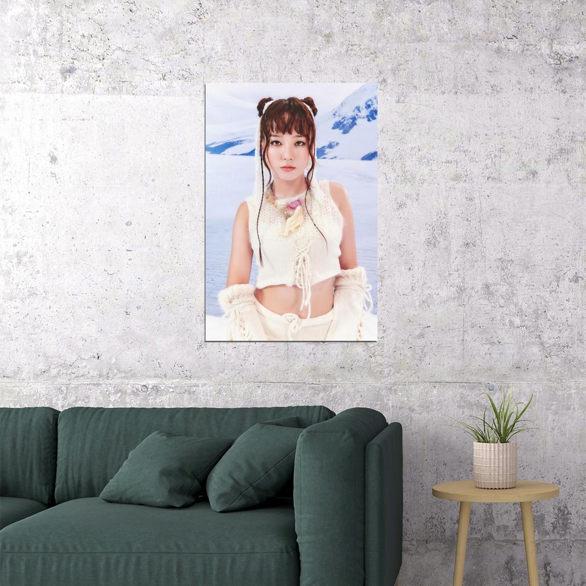 XG Juria WINTER WITHOUT YOU Teaser Photo Music Poster K-Pop Aesthetic Japanese Female Girl Group Korean Fashion Idol Wall Art Print