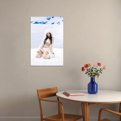 XG Maya WINTER WITHOUT YOU Teaser Photo Music Poster K-Pop Aesthetic Japanese Female Girl Group Korean Fashion Idol Wall Art Print