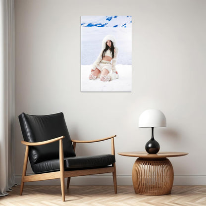 XG Maya WINTER WITHOUT YOU Teaser Photo Music Poster K-Pop Aesthetic Japanese Female Girl Group Korean Fashion Idol Wall Art Print