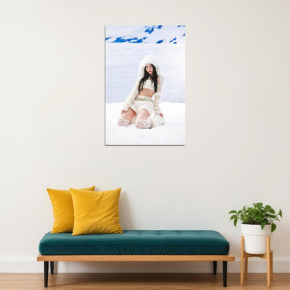 XG Maya WINTER WITHOUT YOU Teaser Photo Music Poster K-Pop Aesthetic Japanese Female Girl Group Korean Fashion Idol Wall Art Print