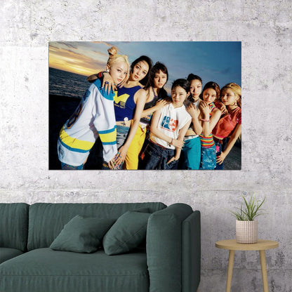 XG Group NEW DANCE Music Poster K-Pop Aesthetic Japanese Female Girl Group Korean Fashion Idol Wall Art Print