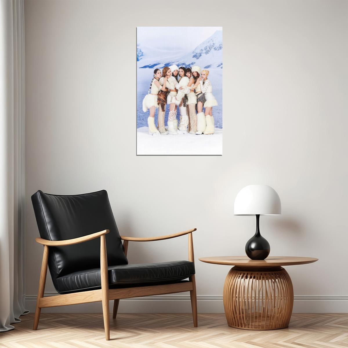 XG WINTER WITHOUT YOU Teaser Group Photo Music Poster K-Pop Aesthetic Japanese Female Girl Group Korean Fashion Idol Wall Art Print