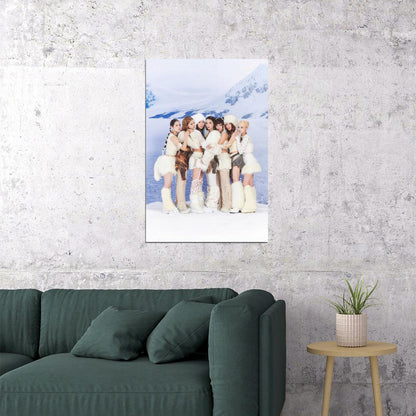 XG WINTER WITHOUT YOU Teaser Group Photo Music Poster K-Pop Aesthetic Japanese Female Girl Group Korean Fashion Idol Wall Art Print