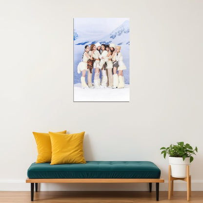 XG WINTER WITHOUT YOU Teaser Group Photo Music Poster K-Pop Aesthetic Japanese Female Girl Group Korean Fashion Idol Wall Art Print