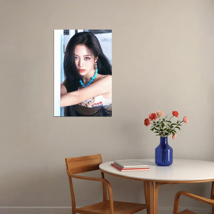 BABYMONSTER Ahyeon Drip Album Teaser Photo Music Poster K-Pop Home Decor For Living Room Aesthetic Kpop Female Girl Group Korean Fashion Idol Wall Art Print