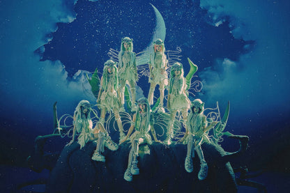 XG Howling Group Photo Poster Awe Album Concept Image K-Pop Home Decor Whimsical Aesthetic Japanese Female Girl Group Korean Fashion J-Pop Idol Wall Art Print - xonomax