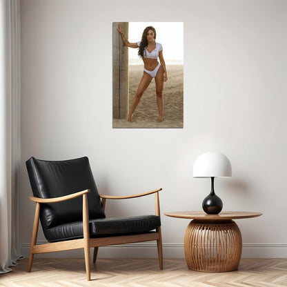 Brittany Coutu Hot Fitness Model Poster Sexy Bikini Wall Art Inspirational Workout Room Decor Aesthetic Sports Print Gym Motivational Wall Decor Athletic Icon HD Photo Print - xonomax
