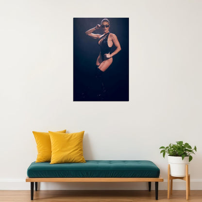 Brittany Coutu Hot Fitness Model Poster Sexy Female Wall Art Inspirational Workout Room Decor Aesthetic Sports Print Gym Motivational Wall Decor Athletic Icon HD Photo Print - xonomax