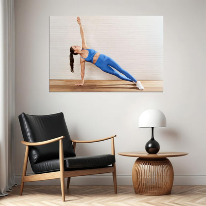 Kayla Itsines Hot Fitness Model Poster Gym Icon Motivational Wall Art Inspirational Workout Room Decor Aesthetic Sports Print Exercise Wall Decor Athletic Icon HD Photo Print