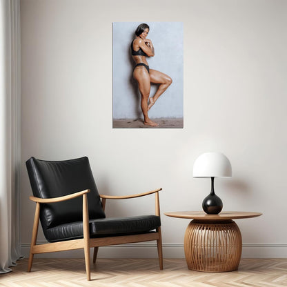Massy Arias Hot Fitness Model Poster Strong Sexy Women Wall Art Inspirational Workout Room Decor Aesthetic Sports Print Gym Motivational Wall Decor Athletic Icon HD Photo Print - xonomax